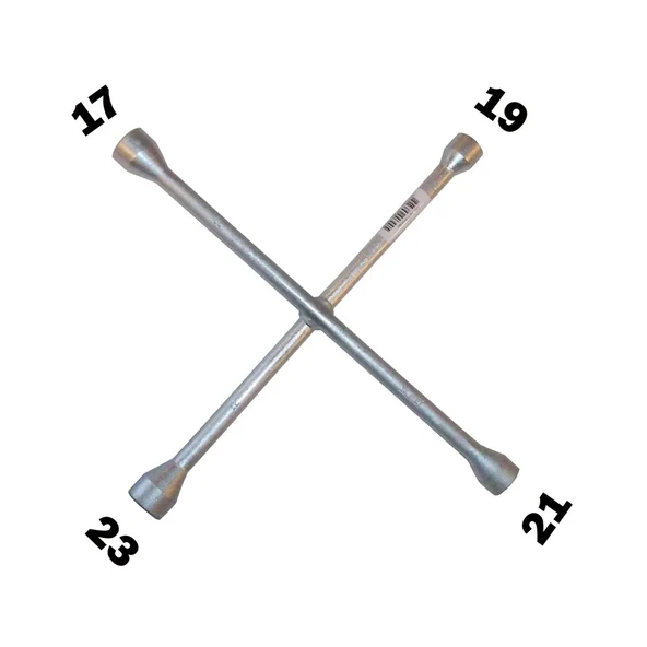 439lü Artı Bijon Anahtarı - Tek Anahtar İle 4 Farklı Jant Somunu Sökün ürün görseli