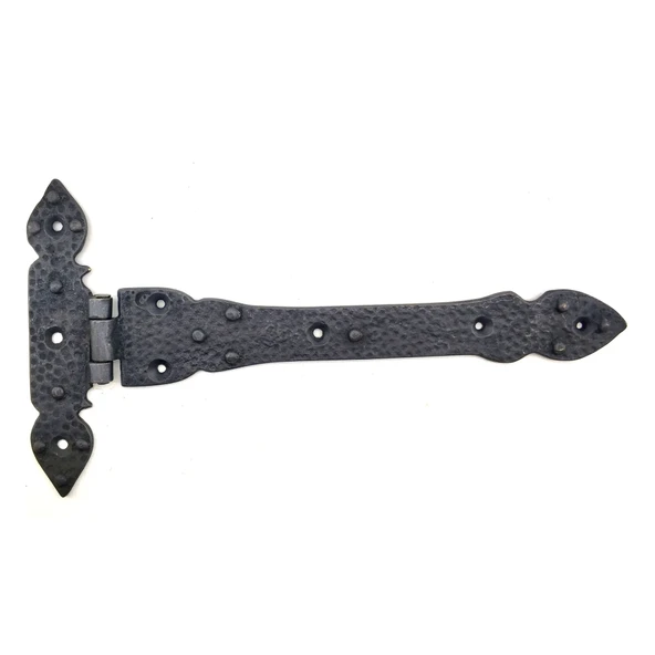 Antika Tarz Dekoratif Pirinç Kuyruklu Lale Menteşe - 147x193 Mm, Oksit ürün görseli