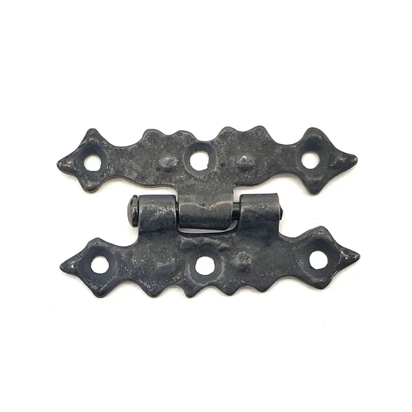 Antika Tarz Dekoratif Pirinç Yıldız Menteşe - 63x36 Mm, Oksit ürün görseli