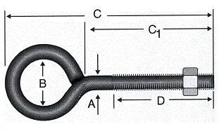 Kaynaklı Civata M8x160 - 50 Adet - Resim 2