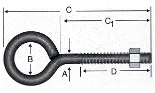 Kaynaklı Civata M8x190 - 50 Adet - Resim 2