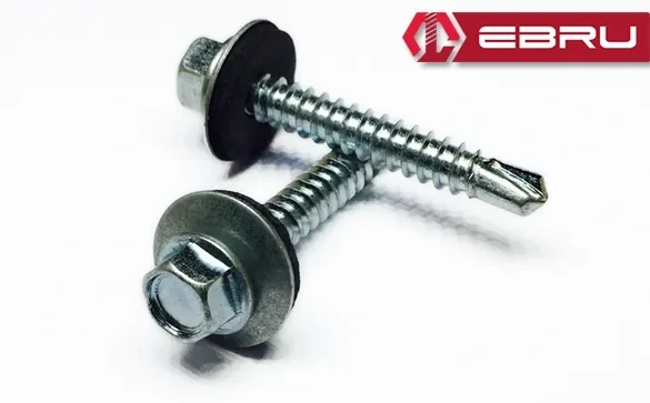 Matkap Uçlu Çatı Trapez Vidası 5,5x50 - 200 Adet - Resim 2