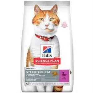 Hills Science Plan Somonlu Kısırlaştırılmış Yetişkin Kedi Maması 1,5 Kg ürün görseli