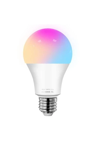 Akıllı Rgb Led Lamba Ampul 9w 50hz 800 Lümen ürün görseli