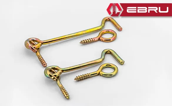 , Kapı Pencere Halkalı Çengel, Kanca Kilit 180 - 5 Adet ürün görseli