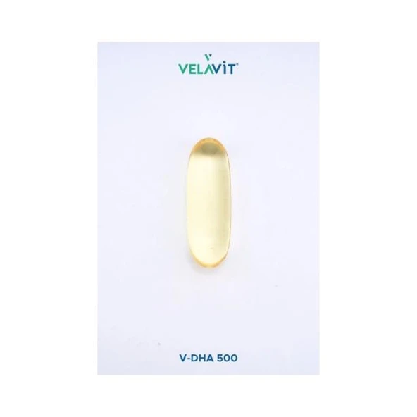 Velavit V-DHA Omega 3 Essential Fatty Acids 30 Kapsül - 4
