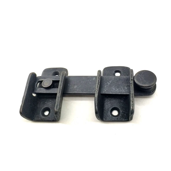 Antika Tarz Dekoratif Pirinç Kapı Mandalı - 57x115 Mm, Oksit ürün görseli