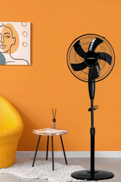 LUXELL KOZMİT SİYAH VANTİLATÖR 18" 5 PERVANE 2025 - 4