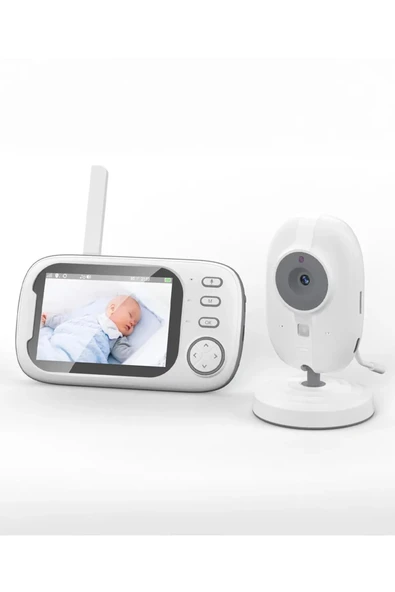 Gece Görüşlü Bebek Odası Kamera Sıcaklık Uyarısı Izleme Ekranı