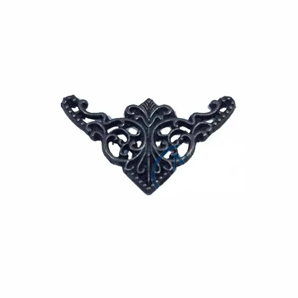 Dekoratif Köşe Süsü, Köşelik - Küçük, 19x34mm, Eskitme, 1 Adet ürün görseli