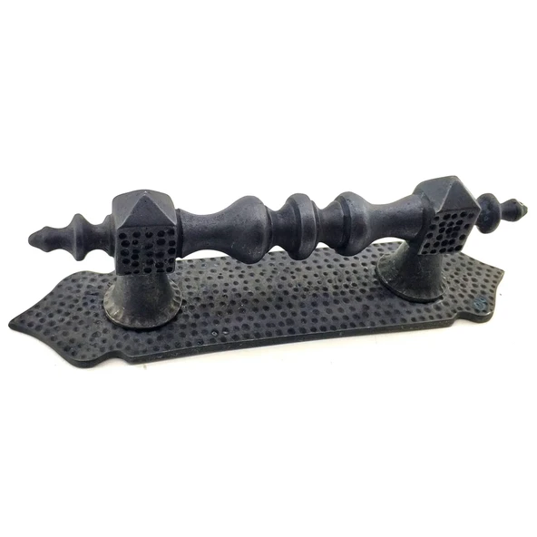 Antika Tarz Dekoratif Pirinç Ağır Kapı Çekme Kolu - 280x65 Mm, Oksit ürün görseli