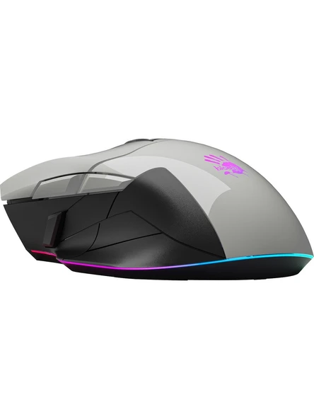 Bloody W70 Max 10.000 CPI 8 Tuş RGB 4M Bellek Ultra Core 3&4 Aktif Özel Yapım Optik Kablolu Panda Beyaz Oyuncu Mouse - 7