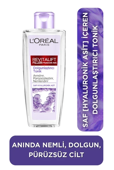 L'ORÉAL PARİS REVİTALİFT FİLLER DOLGUNLAŞTIRICI TONİK 200ML - HYALURONİK ASİT