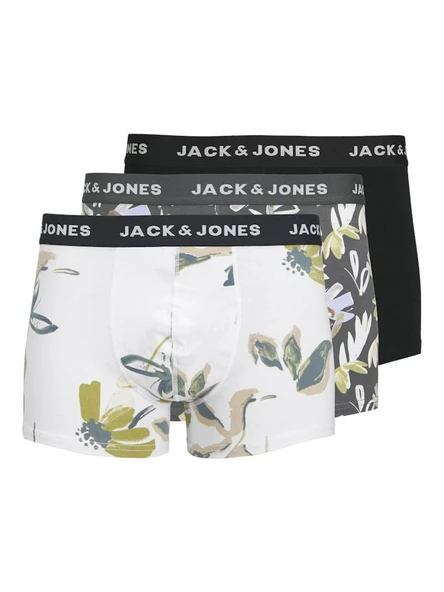 Jack Jones Cabstract 3 Lü Paket Erkek Boxer 12273114 - 1