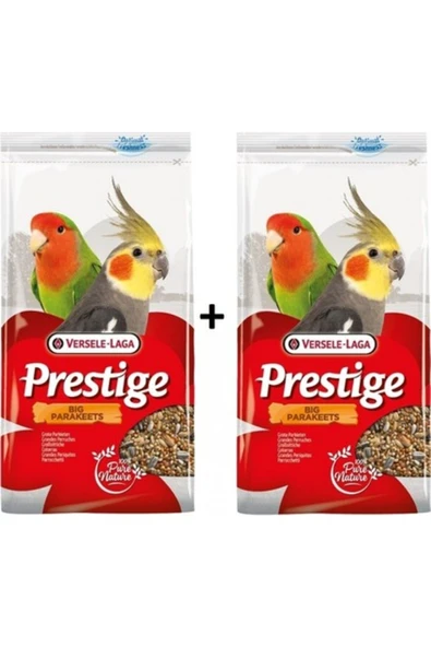 Versele Laga Paraket Sultan Papağanı Cennet Papağanı Yemi 1 kg x 2 Adet - 1