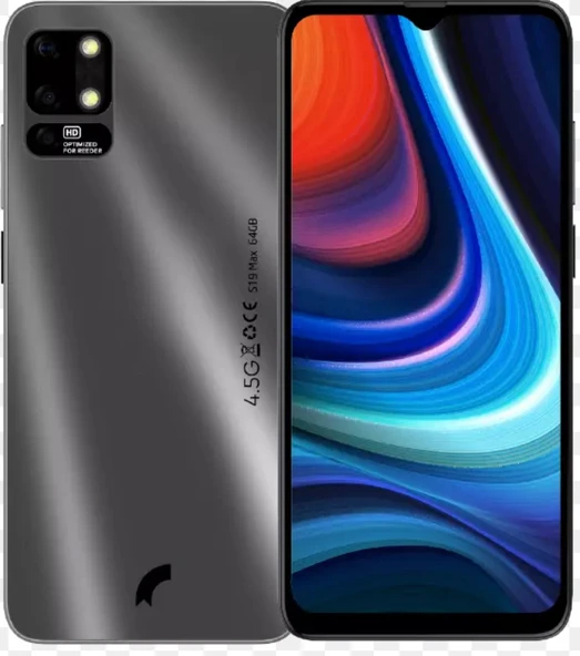 Reeder S19 Max 4GB+64 GB Siyah Cep Telefonu (Reeder Türkiye Garantili)