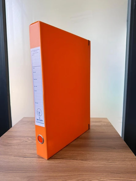 İZGE  REÇETE ARŞİV KUTUSU TURUNCU 10LU PAKET (40 X 29 X 5) - 2