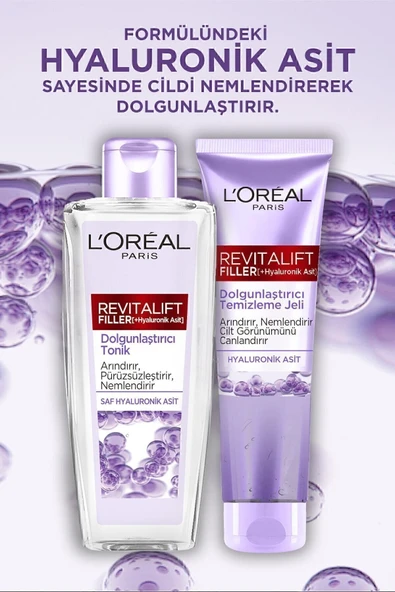 L'ORÉAL PARİS REVİTALİFT FİLLER DOLGUNLAŞTIRICI TONİK 200ML - HYALURONİK ASİT - 2