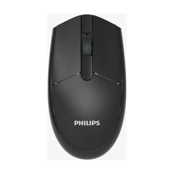 Philips SPK7337 Kablosuz Mouse 1200DPI 3 Tuşlu Optik Mouse Siyah - Resim 2