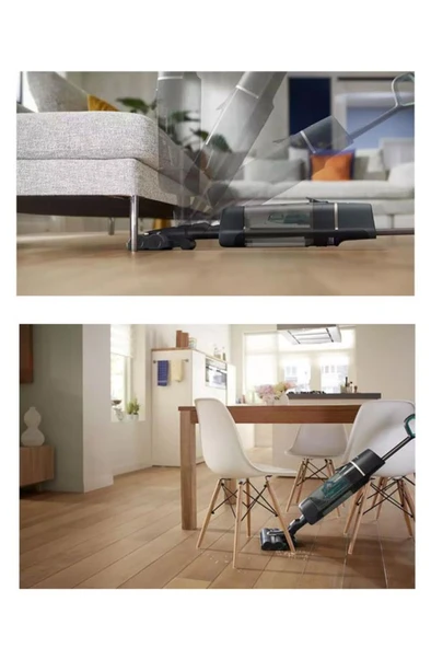 Philips Aqua Trio XW7110/01 Islak Kuru Şarjlı Dikey Süpürge Outlet - Resim 7