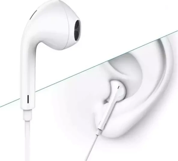 ACL K1-43 Lightning Jack Girişli Kumandalı Kulaklık Kablolu - Resim 3