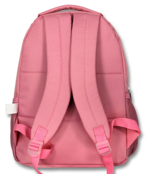 Ümit Çanta Üç Gözlü Kız Çocuk İlkokul Çantası - Bebek Unicorn - Pembe Turkuaz - 5048 - Resim 3