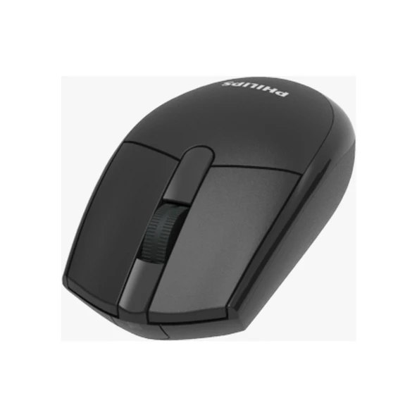Philips SPK7337 Kablosuz Mouse 1200DPI 3 Tuşlu Optik Mouse Siyah - Resim 3