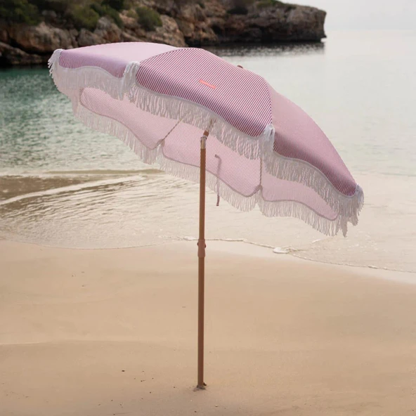 MARION-CIZGILI BORDO SEMSIYE PUSKULLU - 3