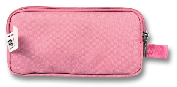 Ümit Çanta Kız Çocuklar İçin İki Bölmeli Balerin Ayıcık Baskılı Kalemlik - Pembe - 5002 - Resim 2