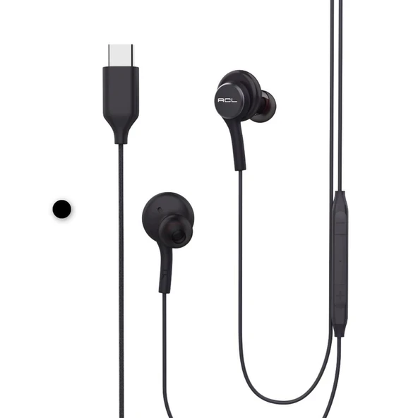 ACL K1-53 Type-C Jack Mikrofonlu Kumandalı Kulaklık Kablolu ürün görseli 1