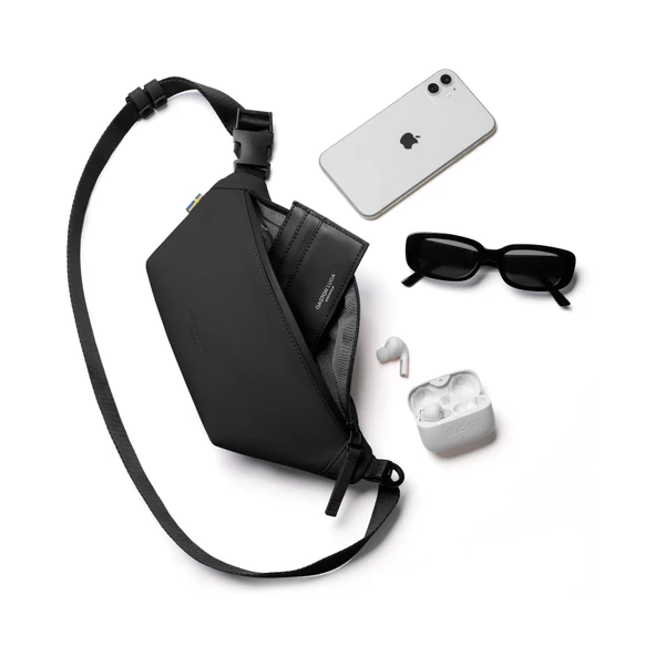 Gaston Luga Däsh Bumbag Bel Çantası - Black - 1