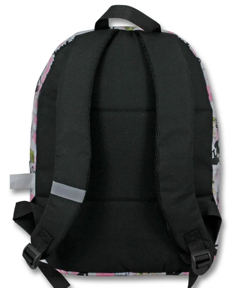 Ümit Çanta Kız Çocuk Pembe Siyah Müzik Baskılı İlkokul Sırt Çantası - 5080 - Resim 3