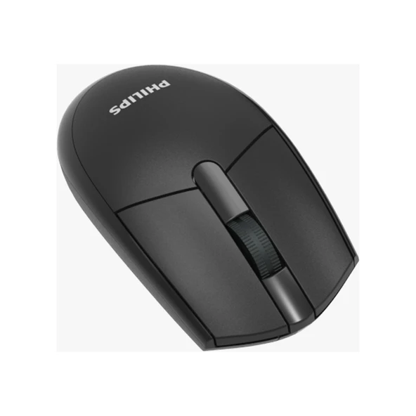 Philips SPK7337 Kablosuz Mouse 1200DPI 3 Tuşlu Optik Mouse Siyah - Resim 5