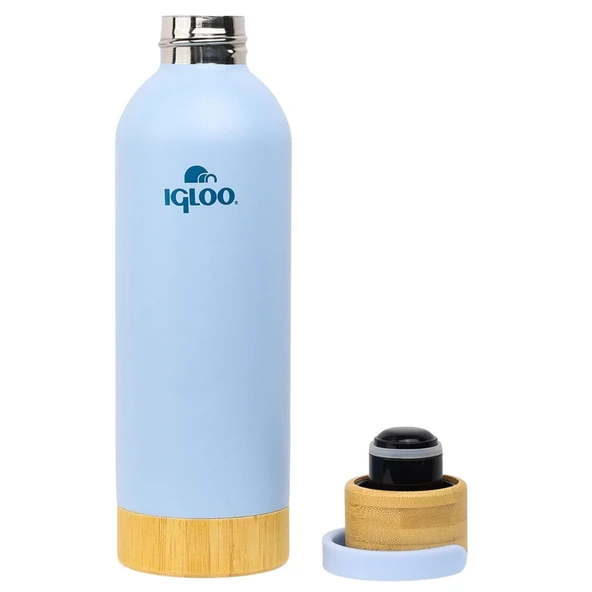 Çelik Pro Termos - Igloo - Hydrate - 500ml - Buzul Mavi - 205694 - Resim 2