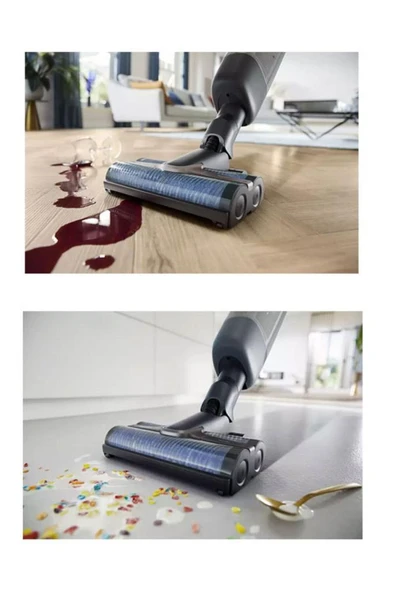 Philips Aqua Trio XW7110/01 Islak Kuru Şarjlı Dikey Süpürge Outlet - Resim 8