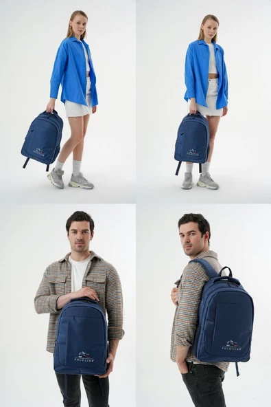Cambridge Polo Club Lacivert Günlük Okul ve Seyahat Sırt Çantası - Erkek/Erkek Çocuk - PLCAN2172-004 - 5