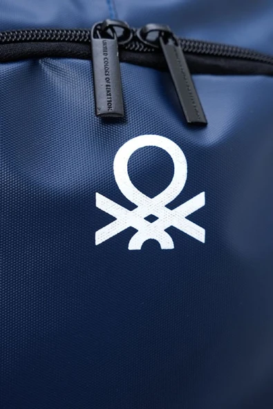 United Colors Of Benetton Unisex Okul, Günlük ve Seyahat Sırt Çantası - Lacivert - 20874 - Resim 3
