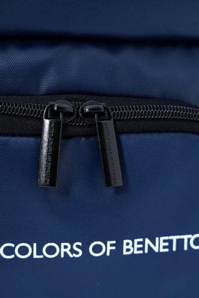 United Colors Of Benetton Unisex Okul, Günlük ve Seyahat Sırt Çantası - Lacivert - 20875 - Resim 3