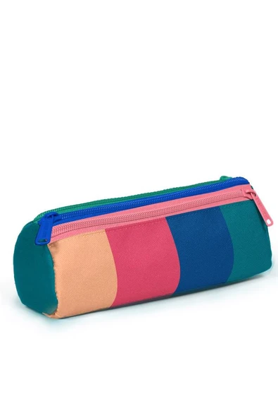 Coral High Renkli Çizgili 3'lü Okul Çanta Seti SET0123679 - Kız - Resim 6