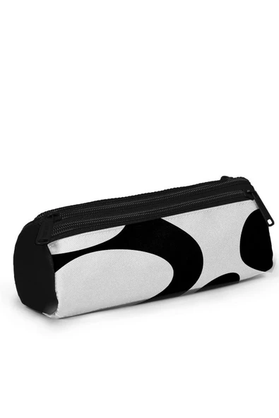 Coral High Siyah Beyaz Desenli 3'lü Okul Çanta Seti SET0123687 - Erkek - Resim 6