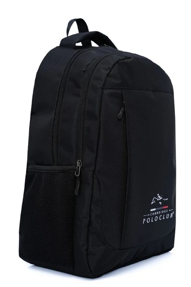 Cambridge Polo Club Siyah Günlük Okul ve Seyahat Sırt Çantası - Erkek/Erkek Çocuk - PLCAN2172-001 - Resim 2