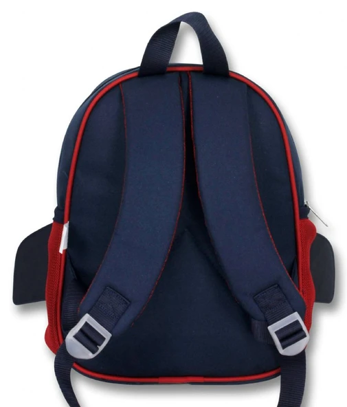 Ümit Çanta Erkek Çocuk Astronot Baskılı Lacivert Kırmızı Anaokulu Sırt Çantası - 5127 - Resim 3