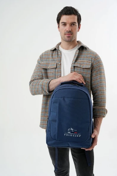 Cambridge Polo Club Lacivert Günlük Okul ve Seyahat Sırt Çantası - Erkek/Erkek Çocuk - PLCAN2172-004 - 6
