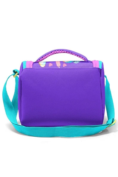 Coral High Kids Lila Turkuaz Dondurma ve Anime Desenli 3'lü Okul Çanta Seti SET0123773 - Kız - Resim 5
