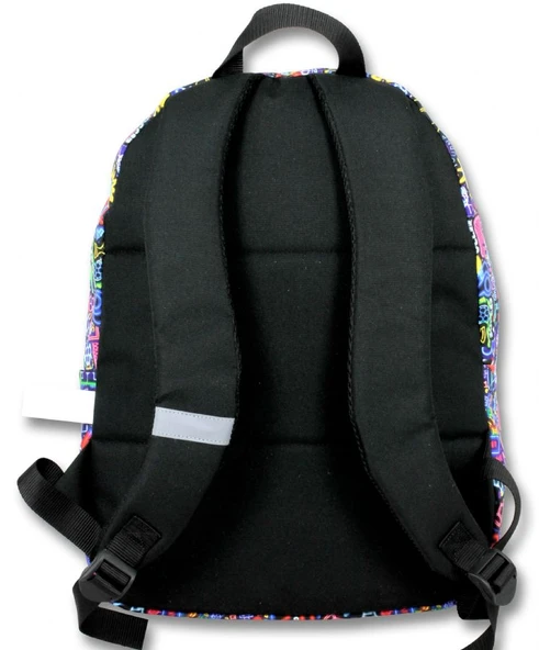 Ümit Çanta Erkek Çocuklar İçin Mavi Siyah Renkli Futbol Baskılı Okul Çantası - 5088 - Resim 3