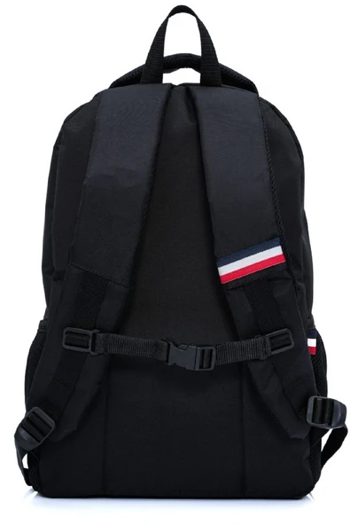 Cambridge Polo Club Siyah Günlük Okul ve Seyahat Sırt Çantası - Erkek/Erkek Çocuk - PLCAN2172-001 - Resim 4