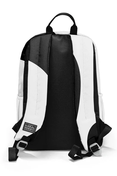 Coral High Siyah Beyaz Desenli 3'lü Okul Çanta Seti SET0123687 - Erkek - Resim 4