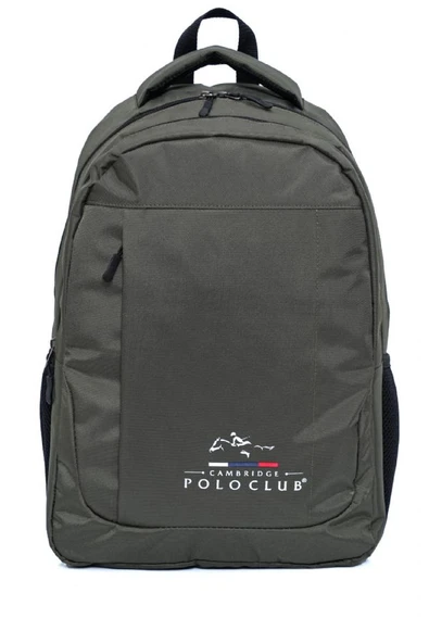 Cambridge Polo Club Haki Yeşil Günlük Okul ve Seyahat Sırt Çantası - Erkek/Erkek Çocuk - PLCAN2172-016 - 1