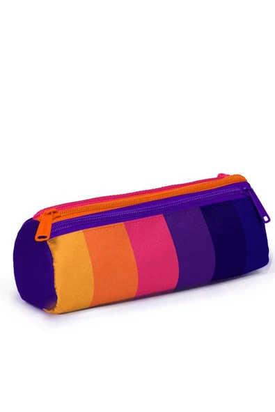 Coral High Renkli Çizgili 3'lü Okul Çanta Seti SET0123674 - Kız - Resim 6