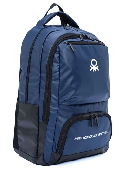 United Colors Of Benetton Unisex Okul, Günlük ve Seyahat Sırt Çantası - Lacivert - 20875 ürün görseli